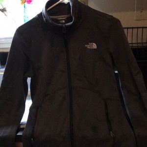 The north face full zip sweater jacket women size small